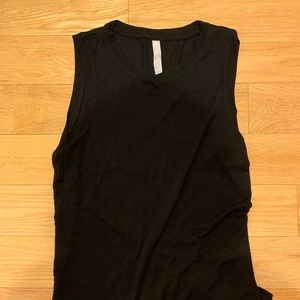 Black athleta muscle tank